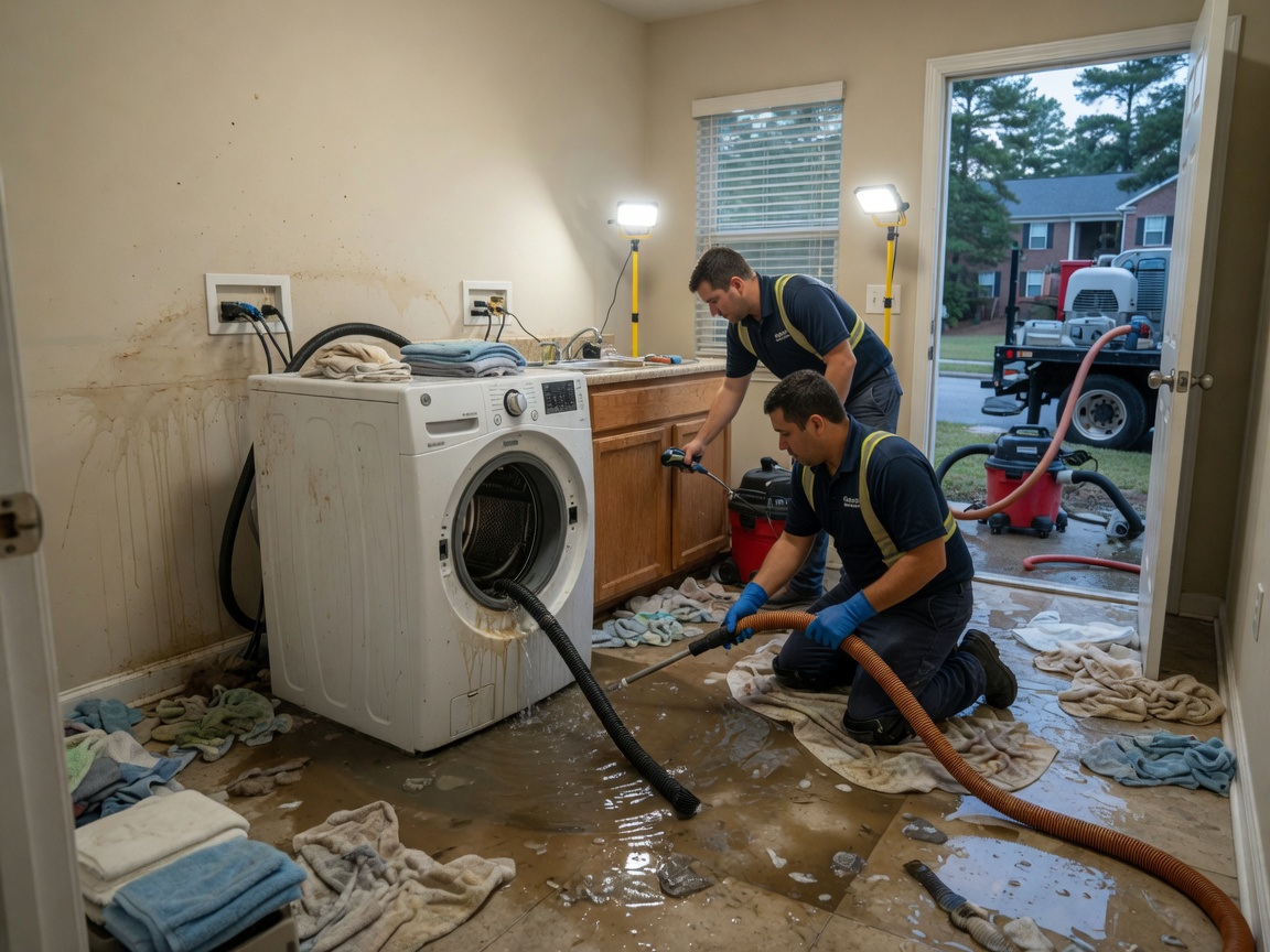Water Damage Restoration in Wake Forest, NC 27587